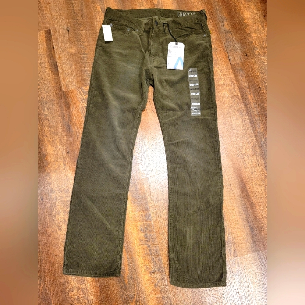 BULLHEAD CORDUROY JEANS FROM PACSUN GREEN